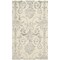 Safavieh Bella Bel917A Handmade Ivory / Grey Rug Hand Tufted Area Rug Carpet